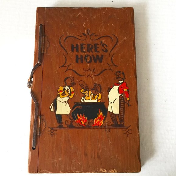 Dining Vintage Heres How Mixed Drinks Recipe Book 1941 Poshmark